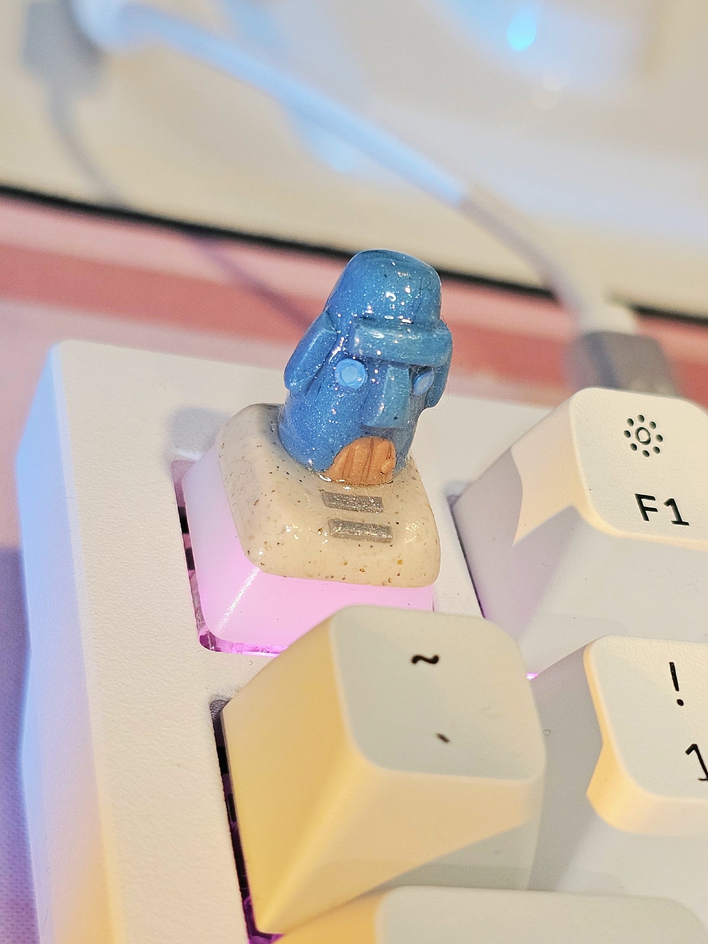 Squiddy House Pudding Keycap