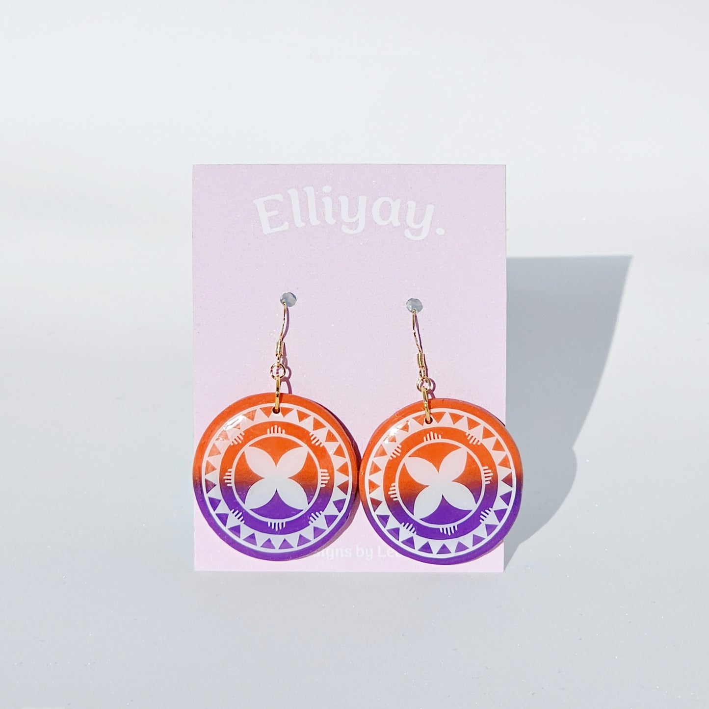 Style Ua - Hiapo Pattern Earring #3
