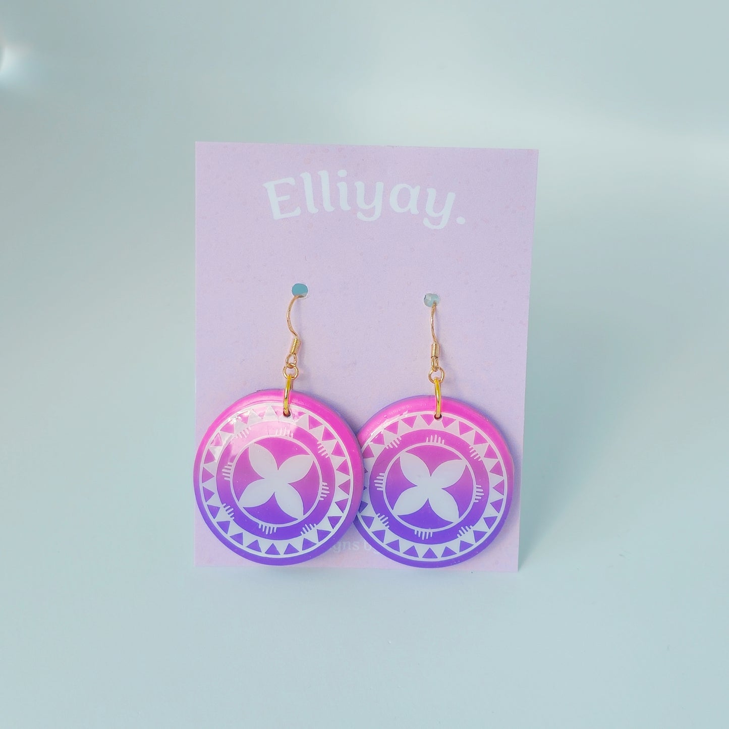 Style Ua - Hiapo Pattern Earring #6
