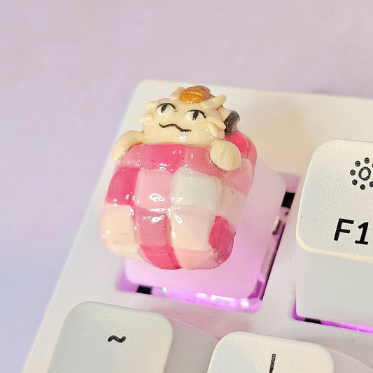 Sleeping Meow Artisan Pudding Keycap
