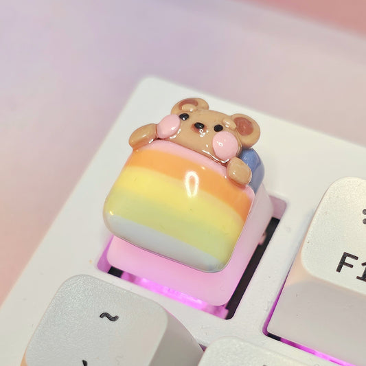 Sleeping Bear Pudding Keycap