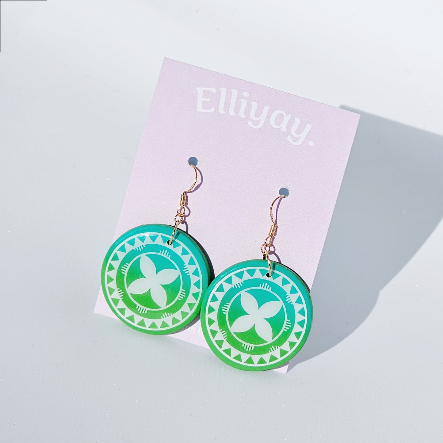 Style Ua -  Hiapo Pattern Earring #1