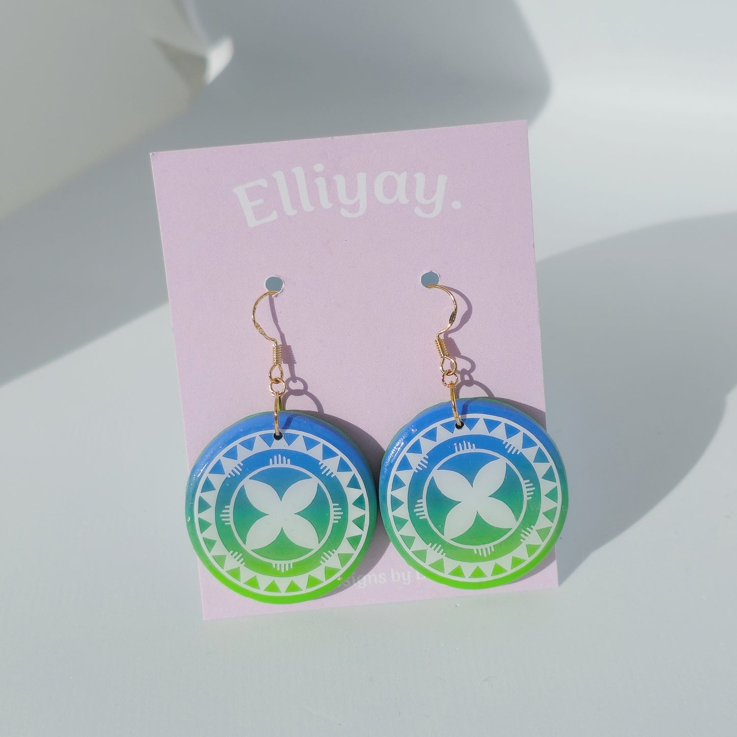 Style Ua -  Hiapo Pattern Earring #8