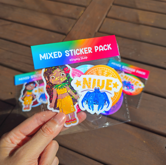 Mixed Sticker Pack - NIUE